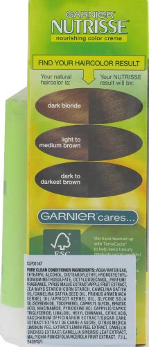 Garnier Nutrisse Medium Brown Hair Color Kit, 1 ct - King Soopers