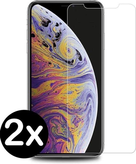 Iphone Xs Screenprotector Glas Gehard Tempered Glass Pack Bol