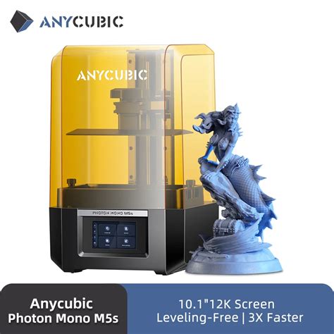 ANYCUBIC Photon Mono M5s 12K Resin 3D Printer 10.1 Inch UV LCD 3D ...