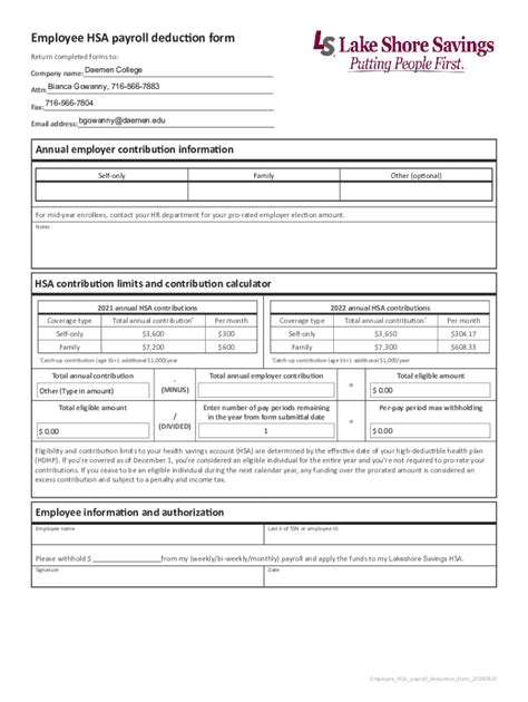 Fillable Online Employee Payroll Deduction Authorization Form Pdf Copy