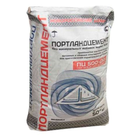 Цемент М500 "Новороссийский" " 50кг (30шт/п)"