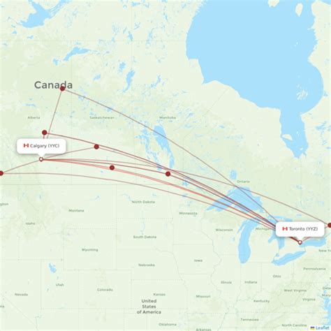 Air Canada routes 2024 – interactive map with all flights - Flight Routes