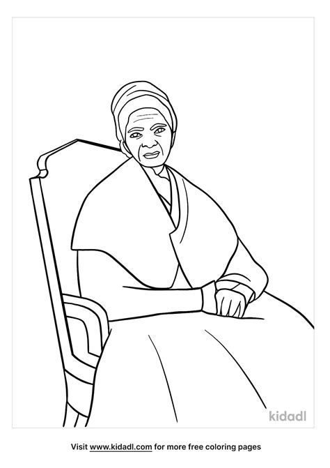 Coloring Pages For Sojourner Truth