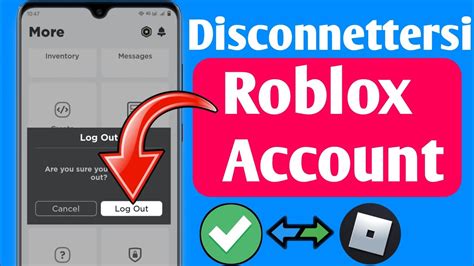 Come Disconnettersi Dal Tuo Account Roblox Veloce E Facile Android