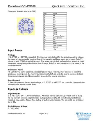 Quicksilver Controls Qci Ds Qci X Pdf