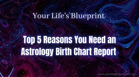 Your Lifes Blueprint Top 5 Reasons You Need An Astrology Birth Chart