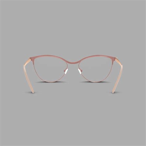 D Model Eco Livigno Nude Rose Gold Glasses VR AR Low Poly CGTrader