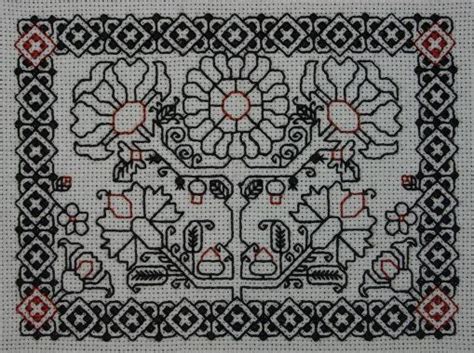 Tudor Rose Blackwork Blackwork Patterns Tudor Rose Blackwork