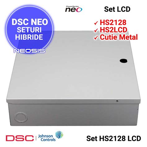 Centrala Dsc Neo Hs Tastatura Hs Lcd Neosis Ro