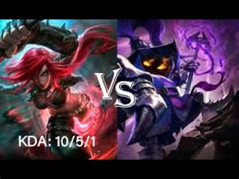 Gameplay Katarina VS Veigar YouTube