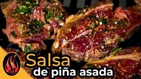 Salsa De Pi A Asada Marinado Para Carne Asada Toque Y Sazon Carne