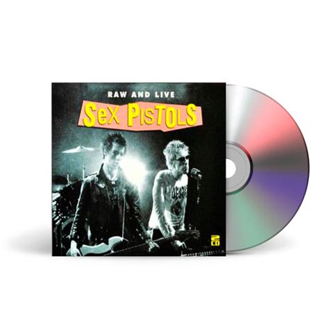 Sex Pistols Raw And Live Cd Underground Record Shop Doble Cd