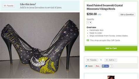 Minnesota Vikings On Etsy Artwork Lingerie And More Daily Norseman