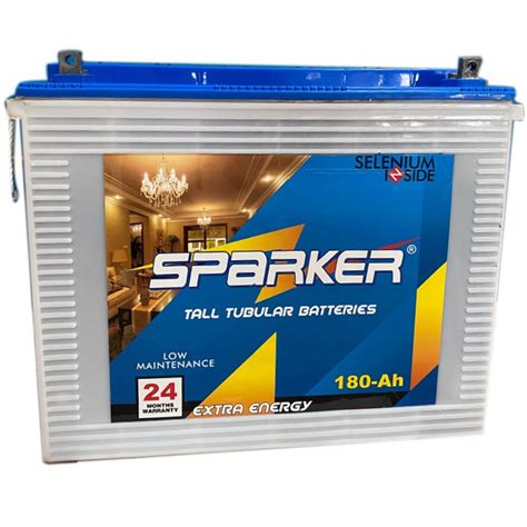 Sparker 180ah Inverter Tubular Battery At Rs 9500 In Mansa Id 23760412891