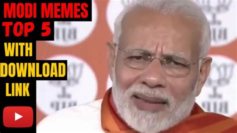 Top 5 Modi Memes With Download Link Copyright Free Youtube