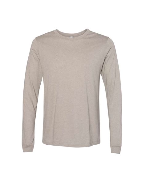 Bella Canvas Cvc Heather Cvc Long Sleeve Tee