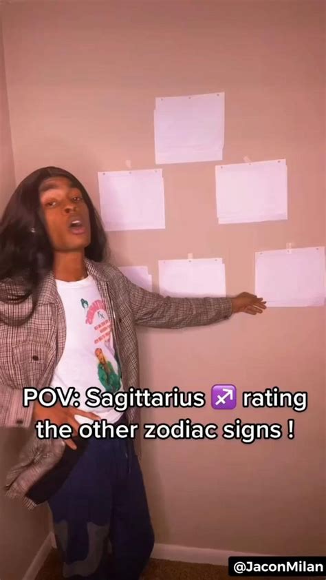 A Sagittarius ♐️ Rating The Other Zodiac Signs 😅😂 Do Y’all Agree Zodiac Signs Zodiac Signs