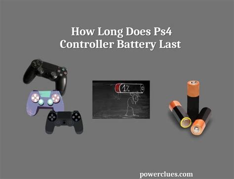 How Long Does PS4 Controller Battery Last? Why It Dying So Fast ...