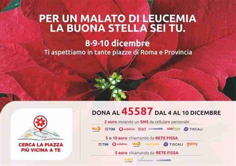 AIL A Roma Con Le Stelle Di Natale E I Sogni Di Cioccolato Roma