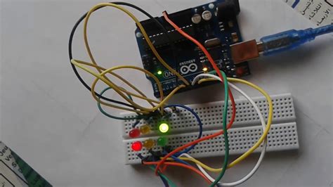 Arduino Feu Tricolore D Un Rond Point Avec Code Youtube