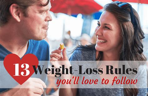 13 Weight Loss Rules Youll Love To Follow Sparkpeople