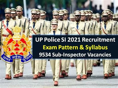 Up Police Si Syllabus And Exam Pattern 2021 Check Online Exam Physical