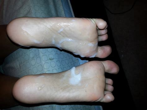 Cum Splattered Soft White Soles Porn Pictures XXX Photos Sex Images