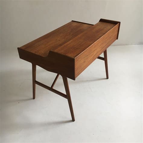 Arne Wahl Iversen Model Teak Desk Denmark For Sale At Stdibs