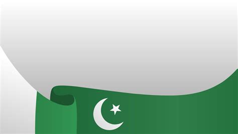 simple blank background template with pakistan flag 8648400 Vector Art ...