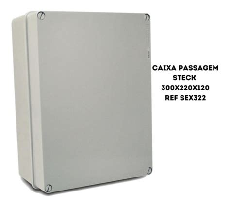 Caixa De Passagem Steck X X Ref Sex Parcelamento Sem Juros