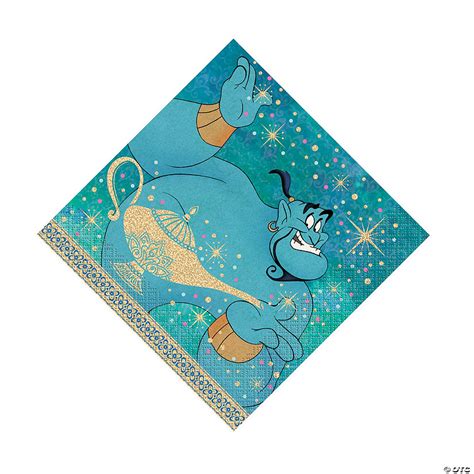 Disney® Aladdin Genie Luncheon Napkins 16 Pc Oriental Trading