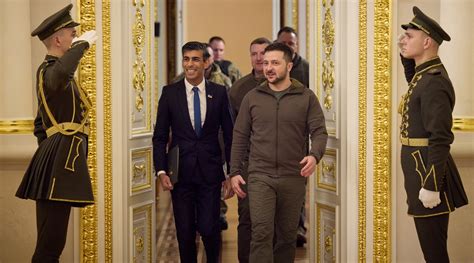 Rishi Sunak Makes First Visit To War Torn Ukraine As Uk Pm World News