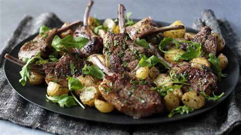 Icelandic Breaded Lamb Chops With Spiced Red Cabbage Recipe Bbc Food