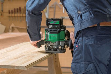 Hikoki Power Tools Launches Cordless Router Professional Builder