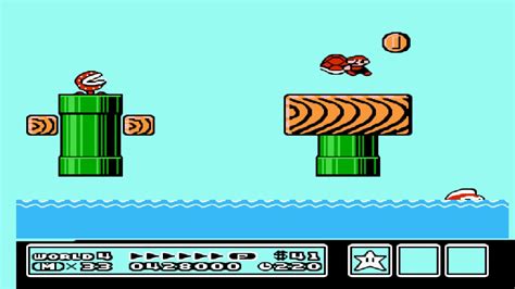 Super Mario Bros 3 A New Journey World 4 Bass Lake 4 1 Youtube