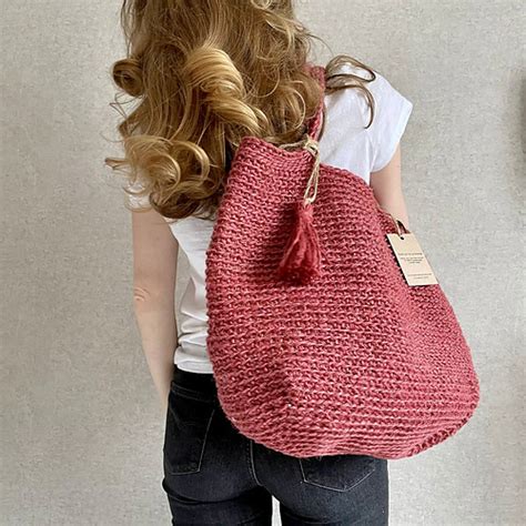 Ravelry California Jute Bag Pattern By Ludmila Shabalina