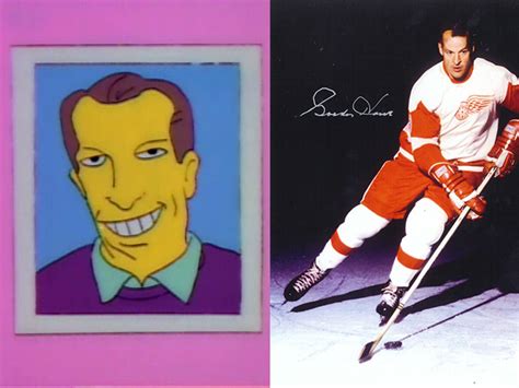 Gordie Howe Simpsons