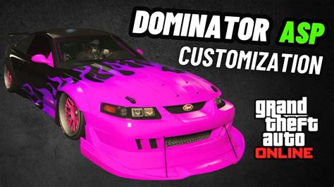 Gta Vapid Dominator Asp Customization Ford Mustang Svt Cobra R