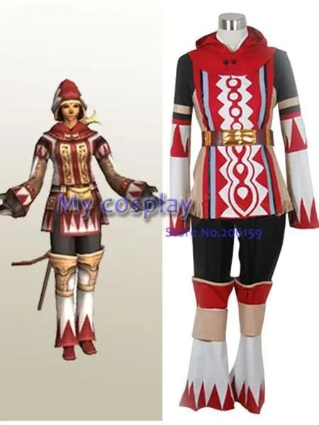 Anime Final Fantasy Cosplay Final Fantasy XI 11 White Mage Women's Performance Costume Cosplay ...