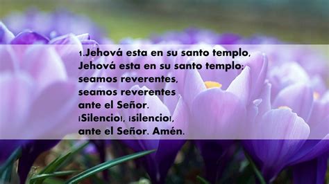 022 Jehova Esta En Su Santo Templo Youtube