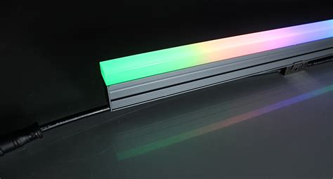 Lnjami Modern Outdoor Waterproof Dmx Rgb Led Linear Facade Light For