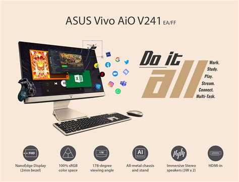 ASUS Vivo AIO 24 V241All In One PCsASUS India