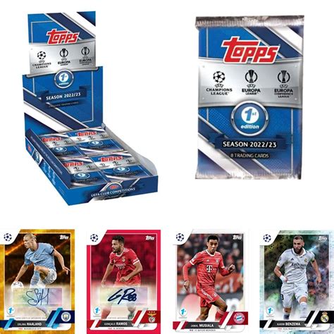 Topps Tarjeta De Colecci N Oficial De Superestrella De F Tbol Caja De