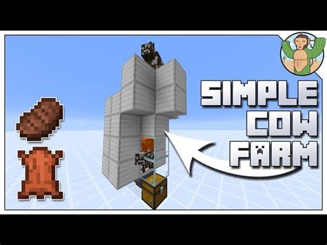 Simple Cow Farm for Minecraft 1.14 Minecraft Map