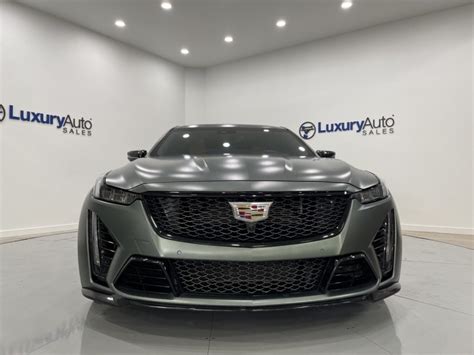 Rare 2022 Cadillac CT5 V Blackwing In Emerald Paint For Sale