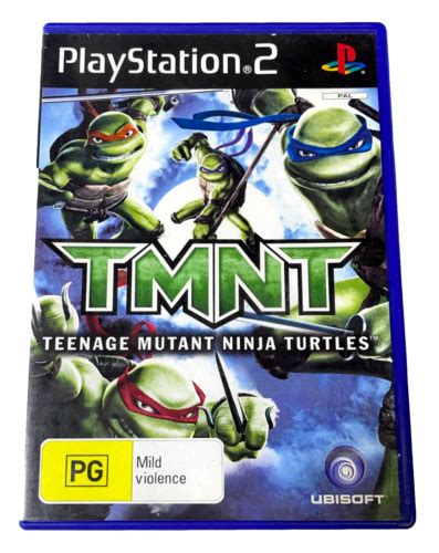 Game Sony Playstation Ps2 Teenage Mutant Ninja Turtles