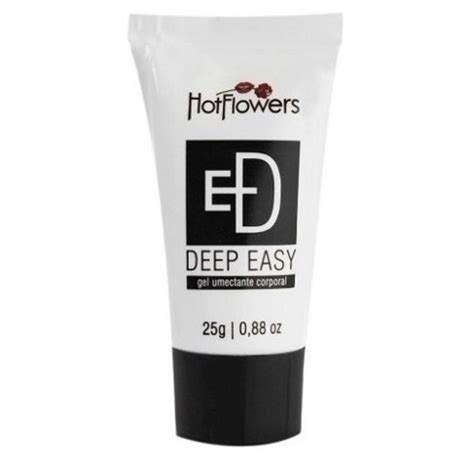 Deep Easy Lubrificante Gel Anest Sico Anal Extra Forte Hot Flowers G