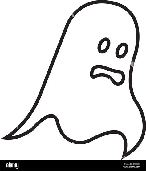 Ghost illustration boo hi-res stock photography and images - Alamy