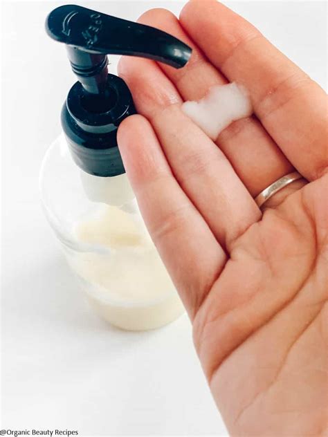 Homemade Hand Lotion With 4 Ingredients Organic Beauty Recipes