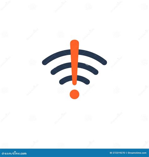 Wifi Bad Connection Problem Icon Lost Network Wifi Error Internet